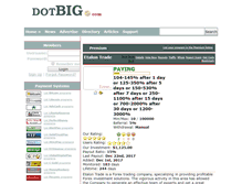 Tablet Screenshot of dotbig.com